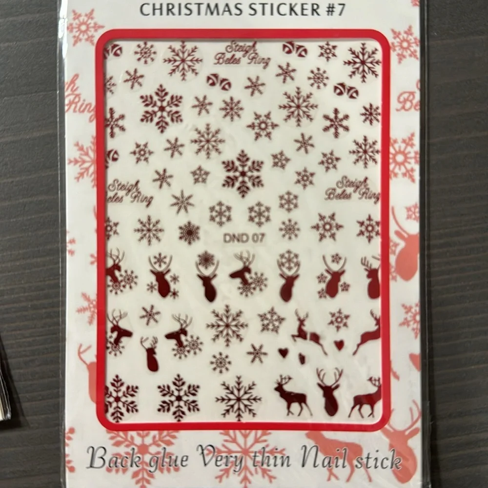 DND Nail Art Stickers-Holiday/Christmas - Picture 2 of 3